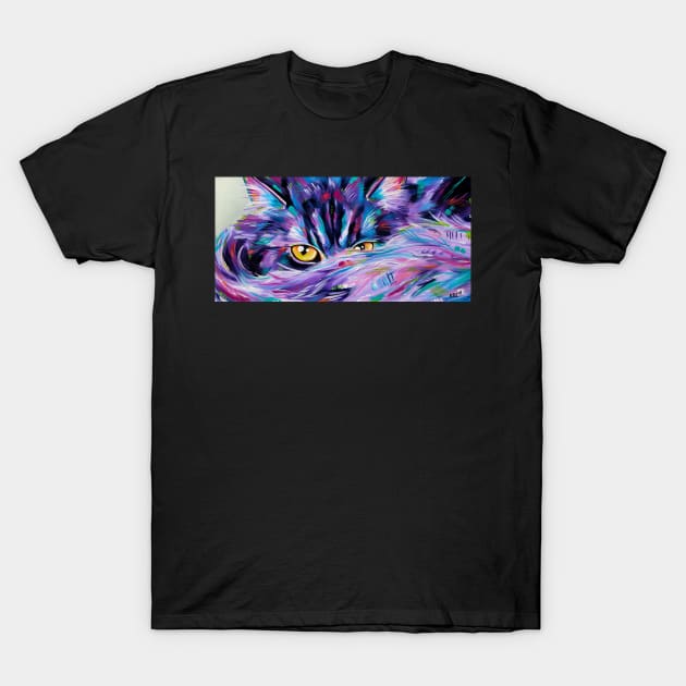 Let sleeping cats lie T-Shirt by EveiArt